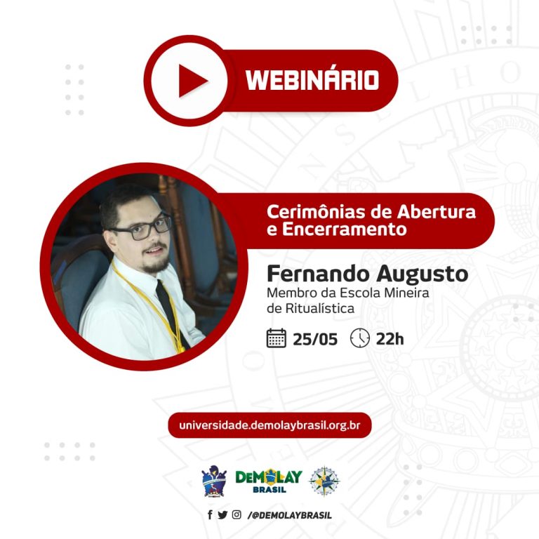 WEBNÁRIO: Cerimônias de Abertura e Encerramento