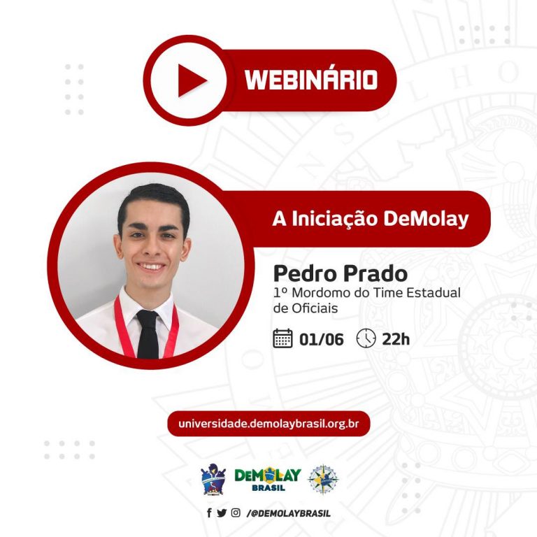 Webnário: A Iniciação DeMolay