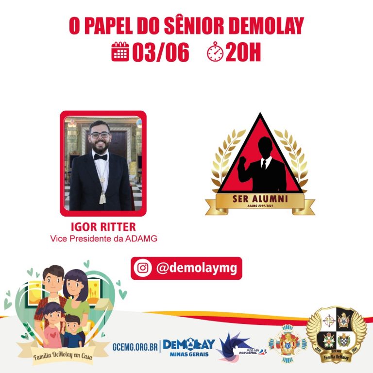 LIVE: O Papel do Sênior DeMolay