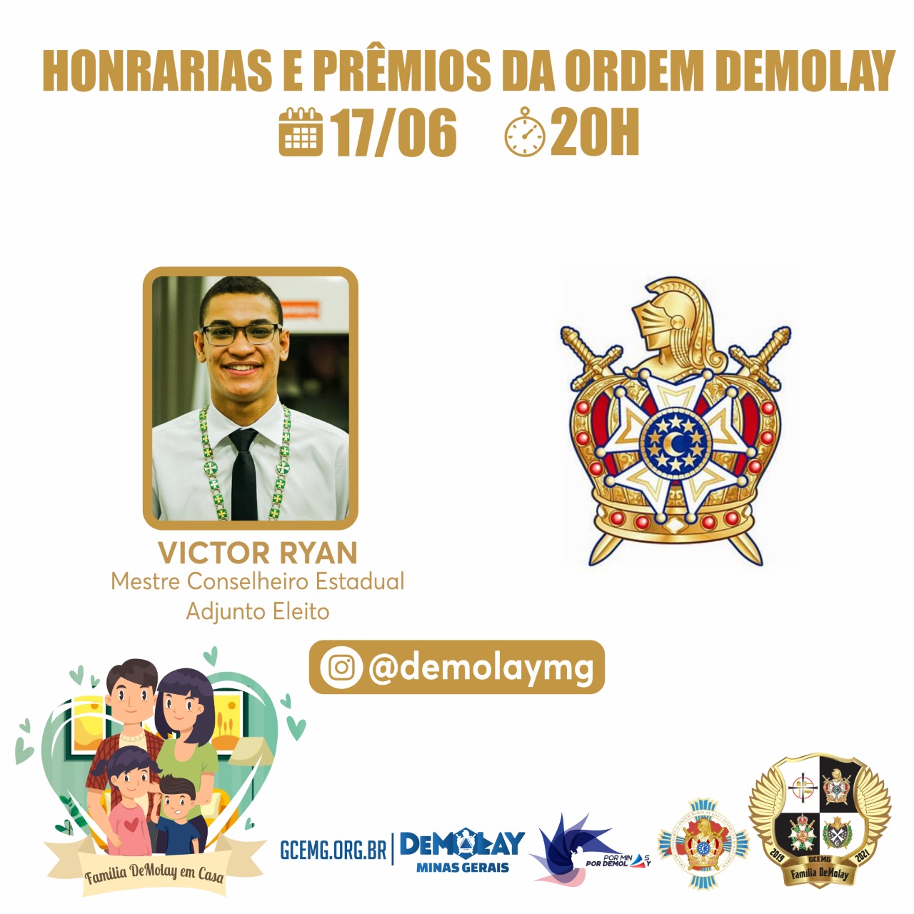 Live: Premiações da Ordem DeMolay