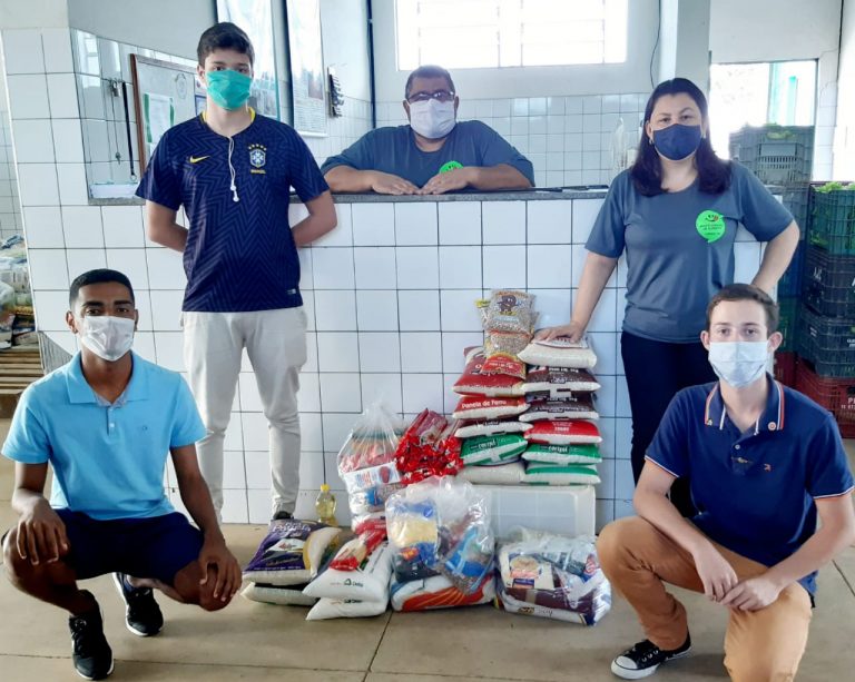 Campanha de arrecadação de alimentos – Capítulo Areias Brancas de Formiga Nº 406