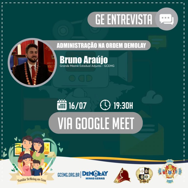 GE Entrevista: Administração da Ordem DeMolay