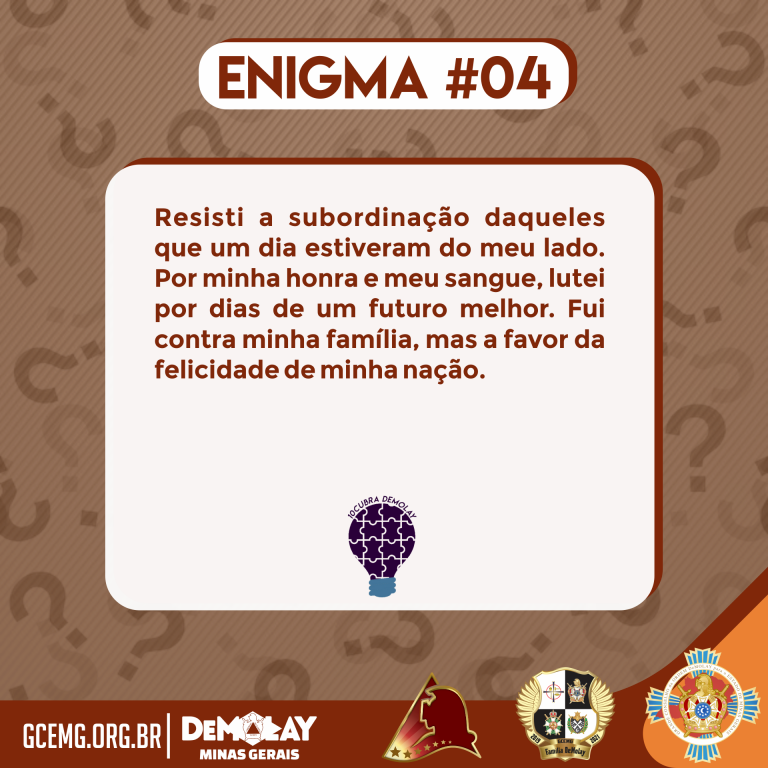 10cubra DeMolay: Enigma #04