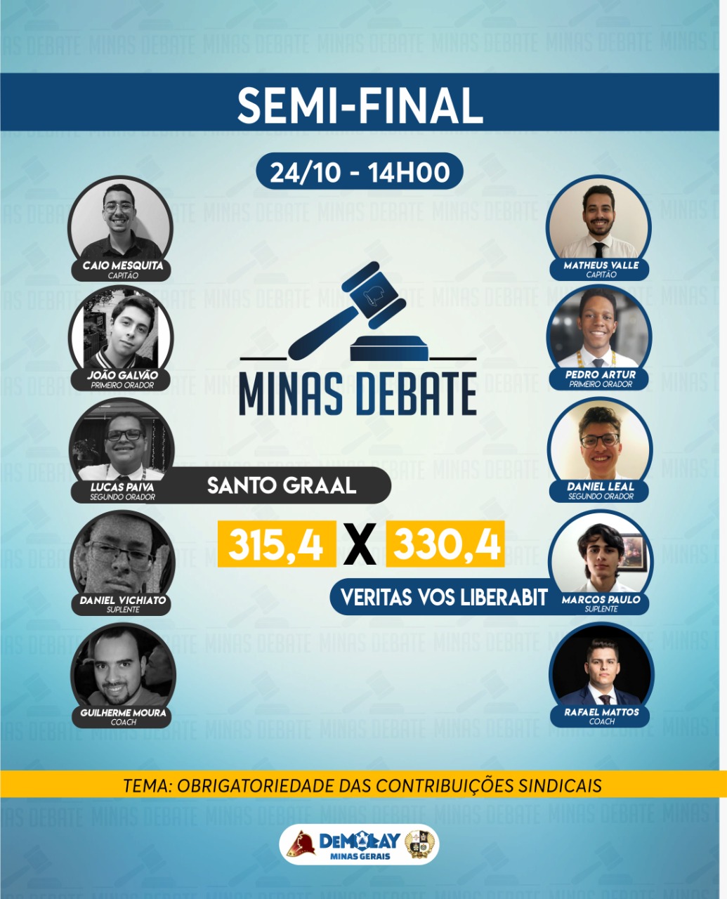 Resultado Semi-final Minas Debate