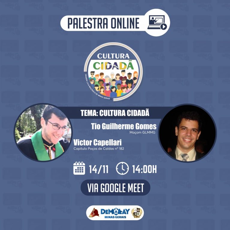 Palestra Online: Cultura Cidadã – A importância do voto