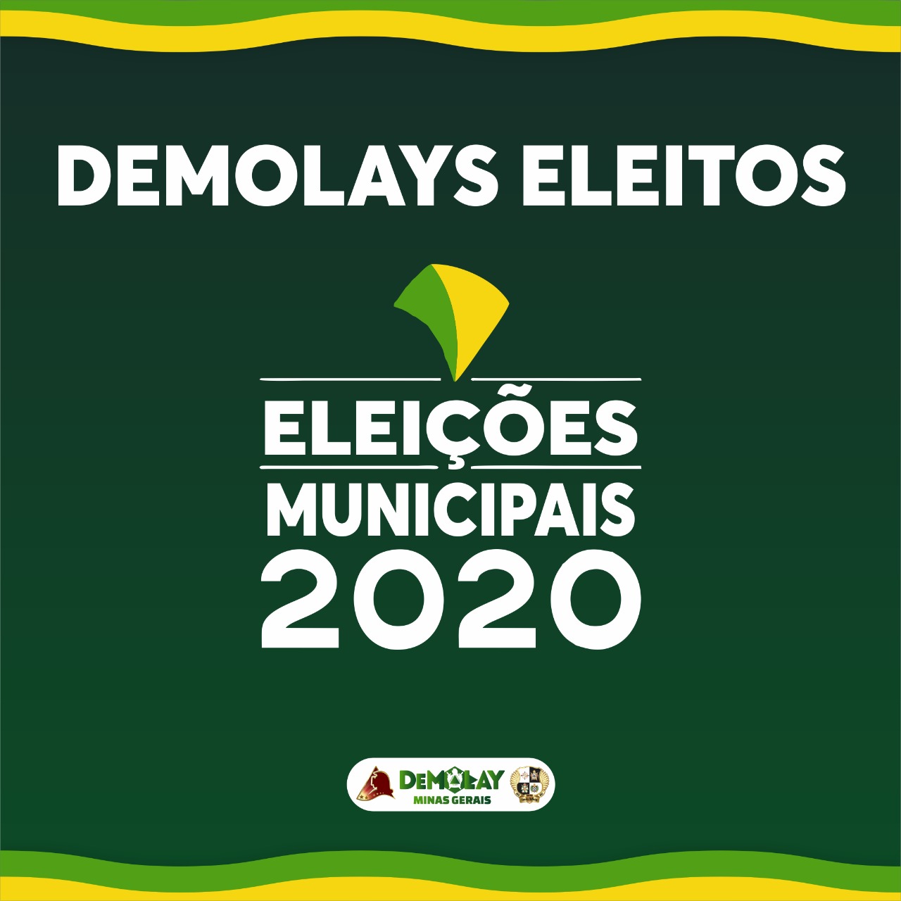 DeMolays Mineiros eleitos nas Eleições Municipais 2020