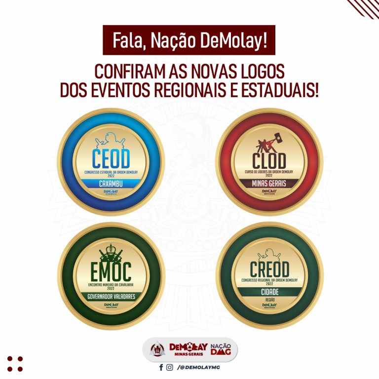 Novas Logos do Eventos Regionais e Estaduais