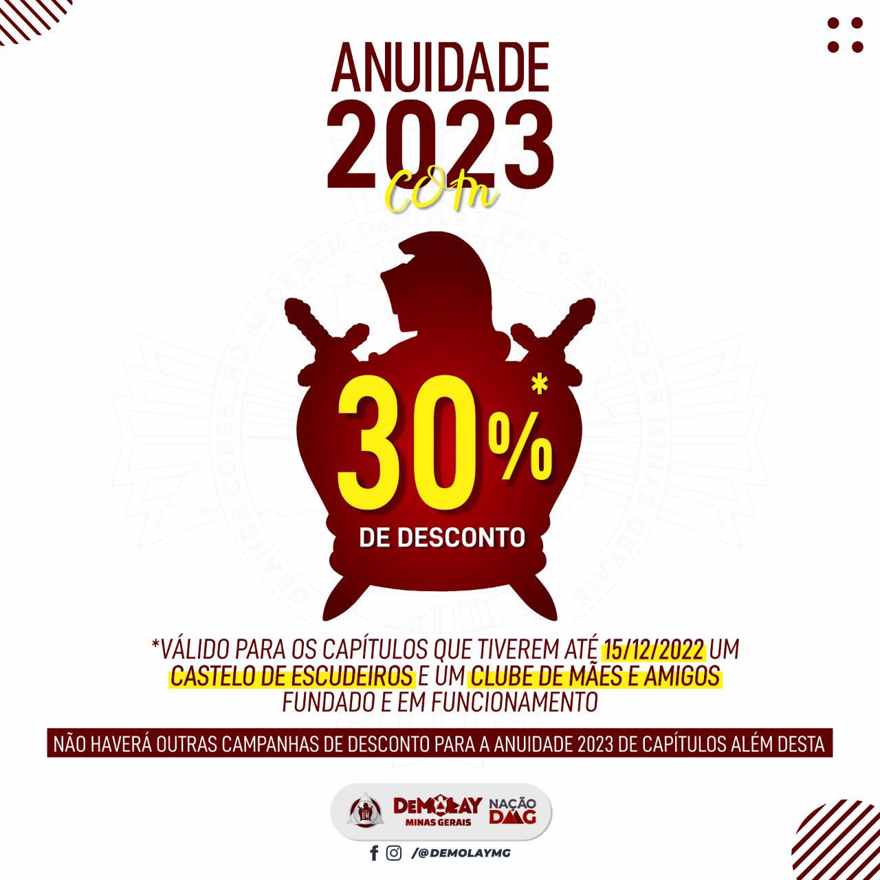 Campanha de Desconto de anuidade 2023