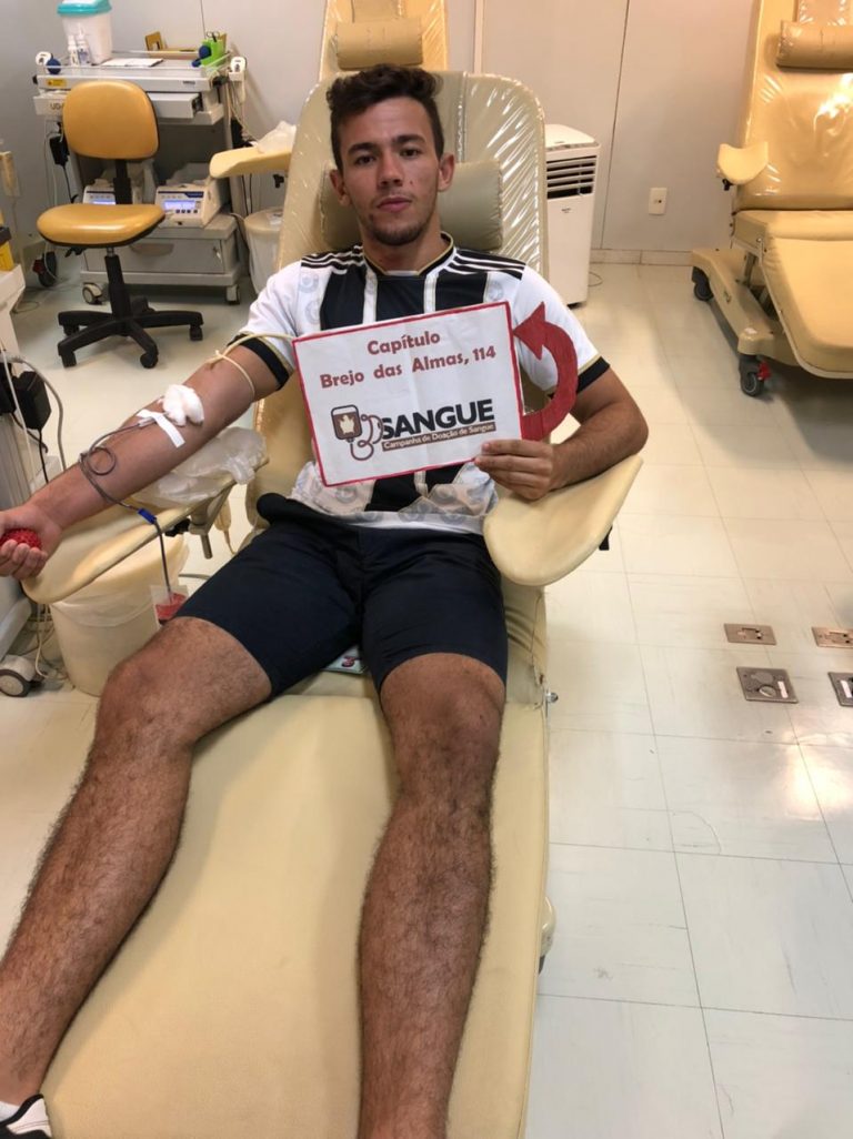 Capítulo Brejo das Almas Nº 114 realiza Campanha de Doação de Sangue