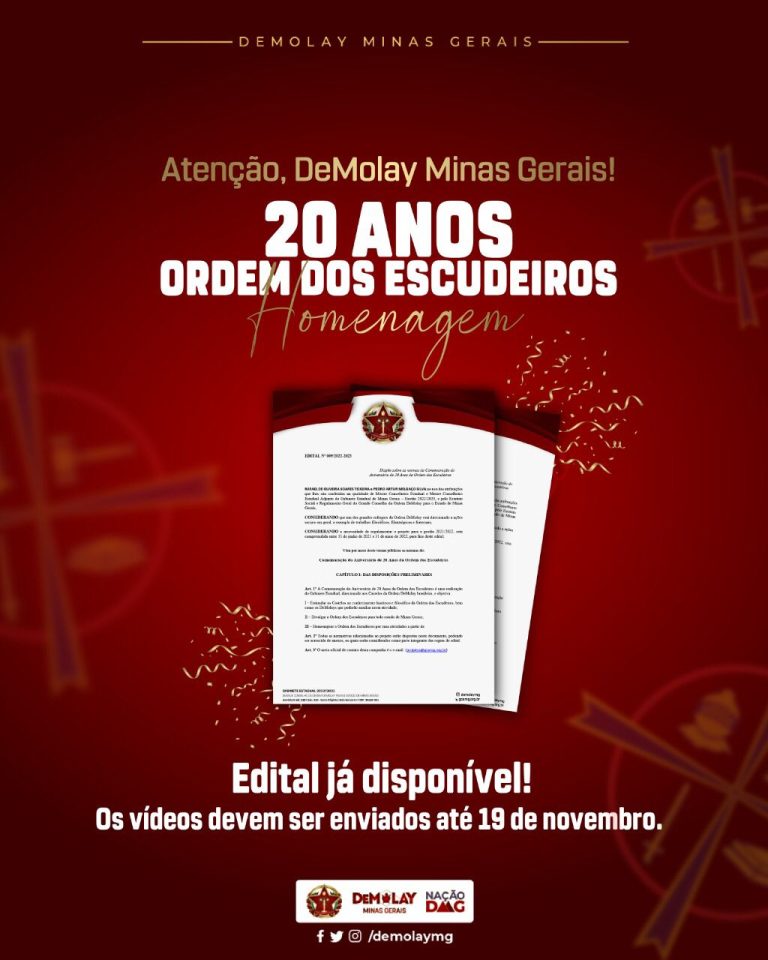20 Anos da Ordem dos Escudeiros