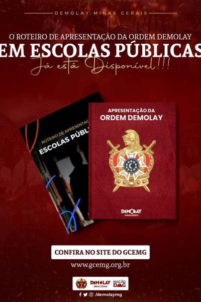 Cartilha Ordem DeMolay em Escolas Públicas