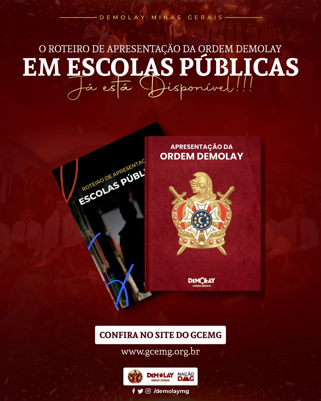 Cartilha Ordem DeMolay em Escolas Públicas