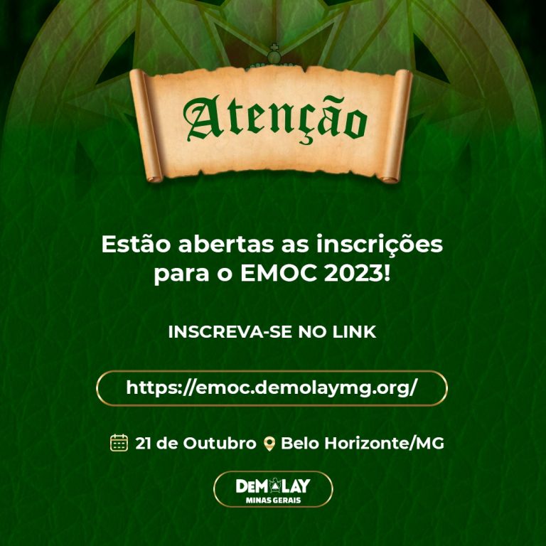 Inscrições do EMOC