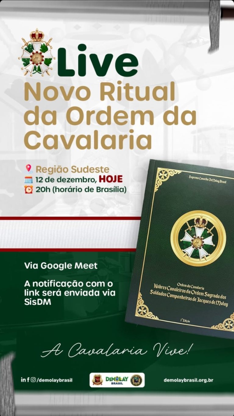 Conheça o novo Ritual de Nobre Cavaleiro