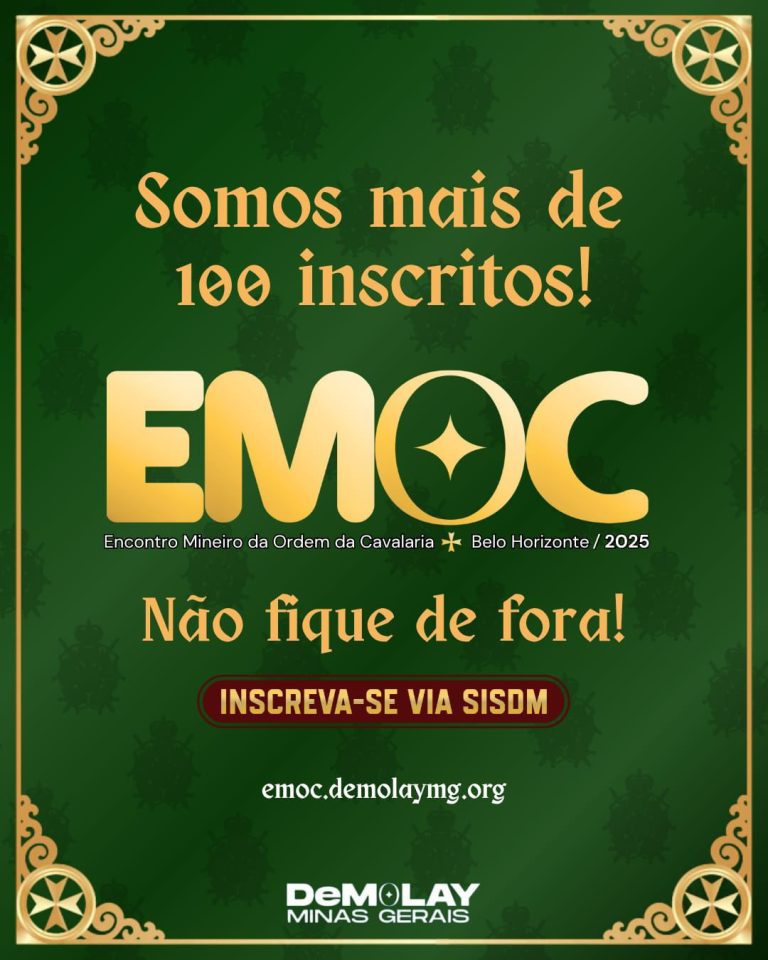 Somos mais de 100 Cavaleiros confirmados no EMOC 2025