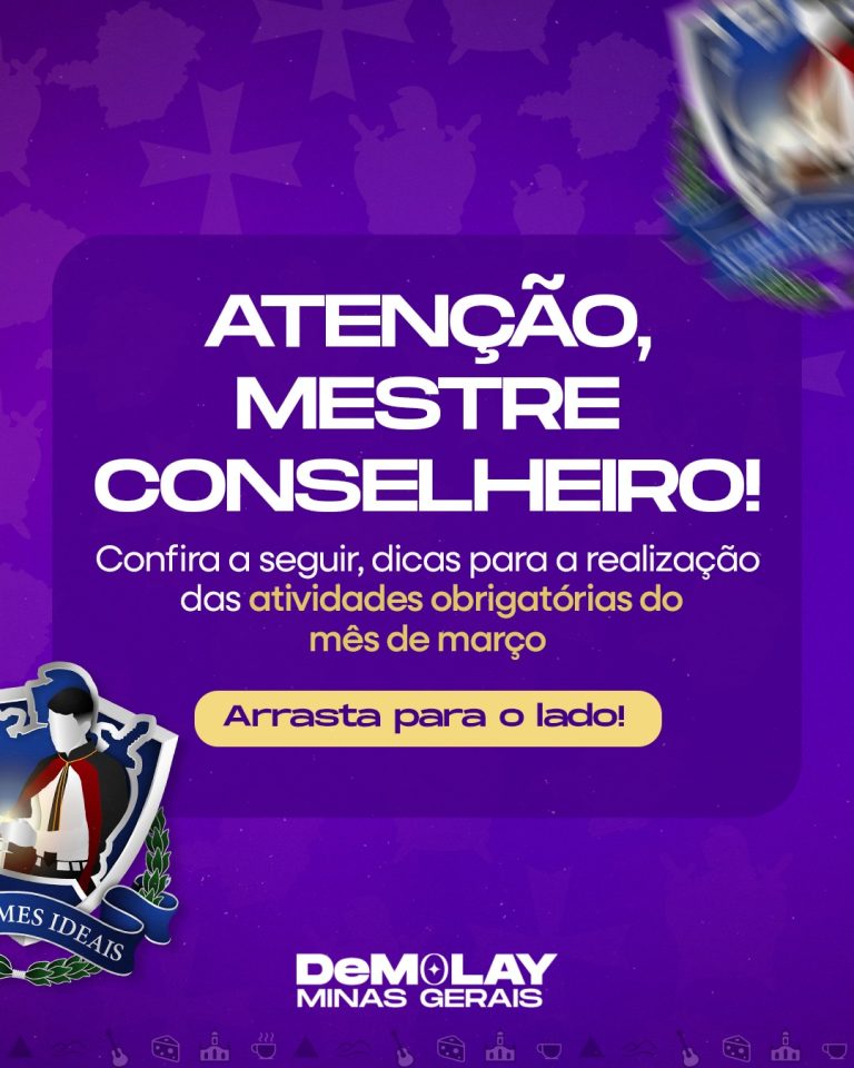Dias Obrigatórios Mês de Março
