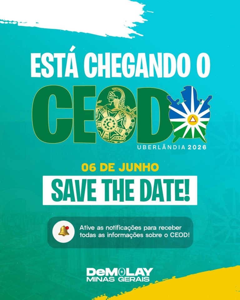 O CEOD já tem data marcada
