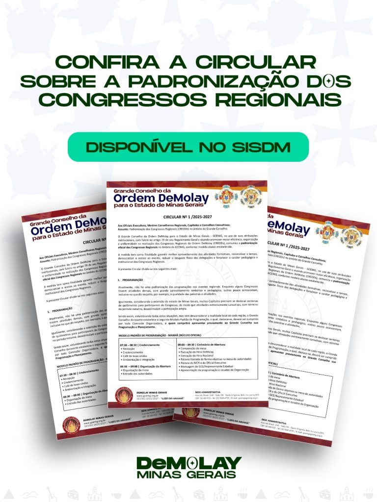 Padronização dos Congressos Regional