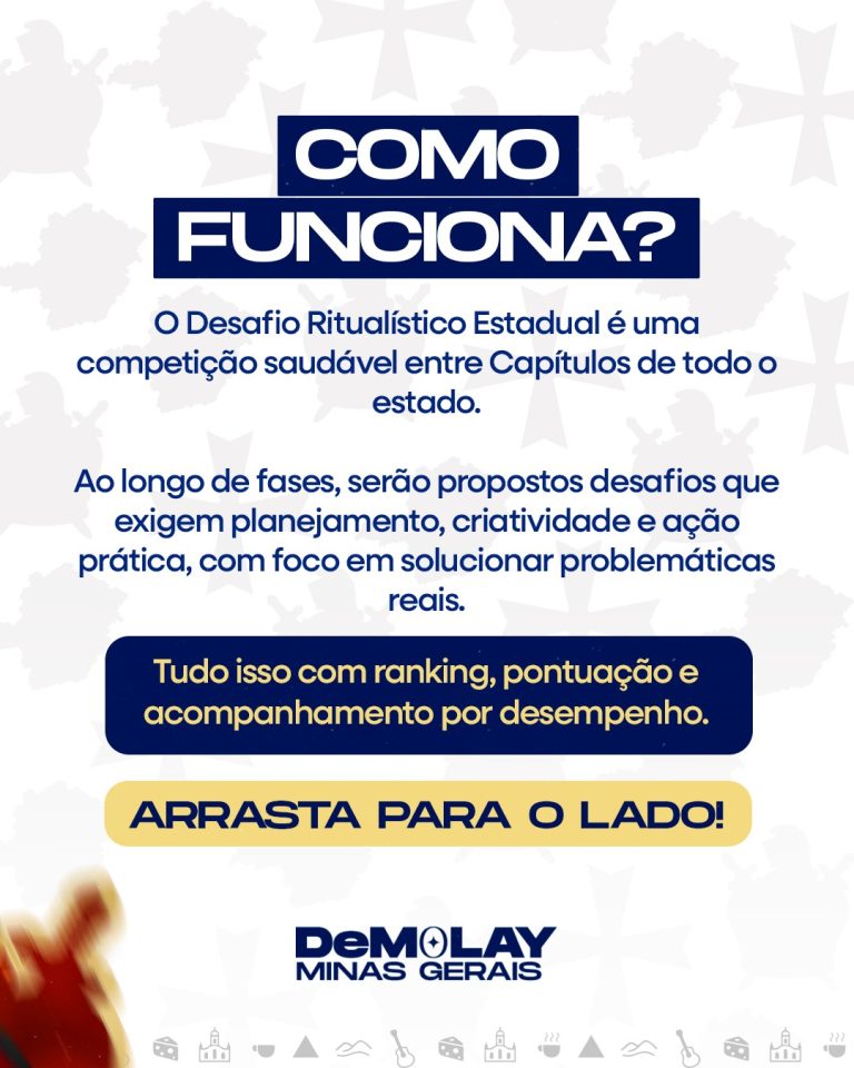 Conheça o Desafio de Ritualística Estadual
